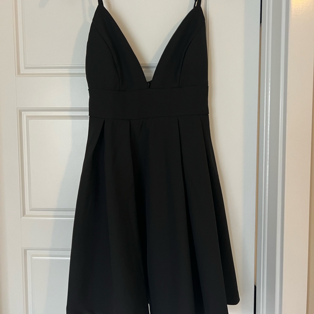 Lulus black XS skater style dress